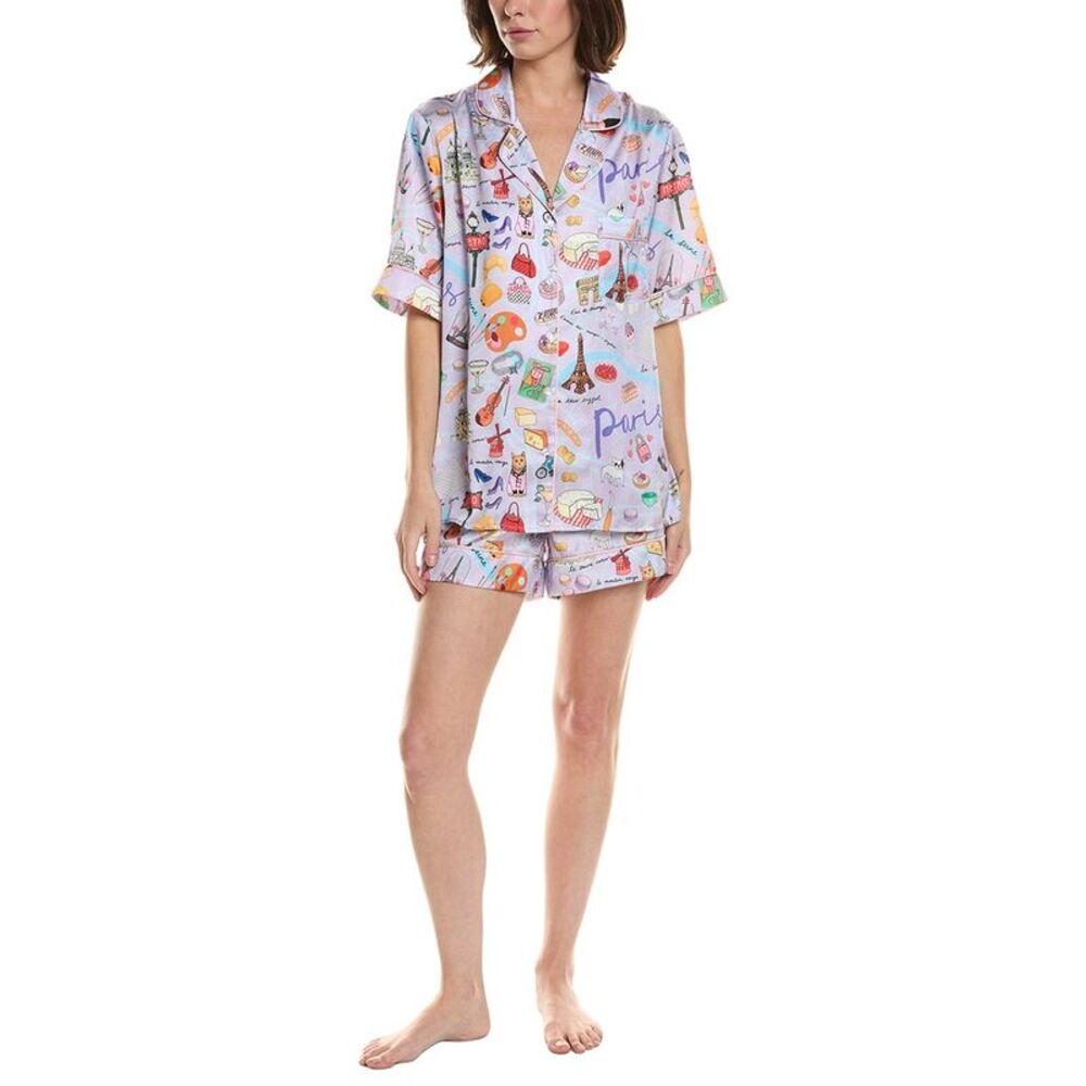 Karen Mabon Womens  2Pc Print Pajama Set